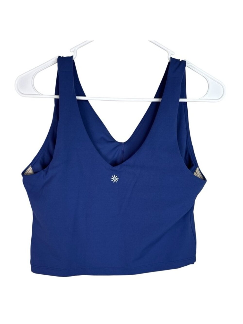 V Neck Tank Purple Medium - Picture 3 of 3